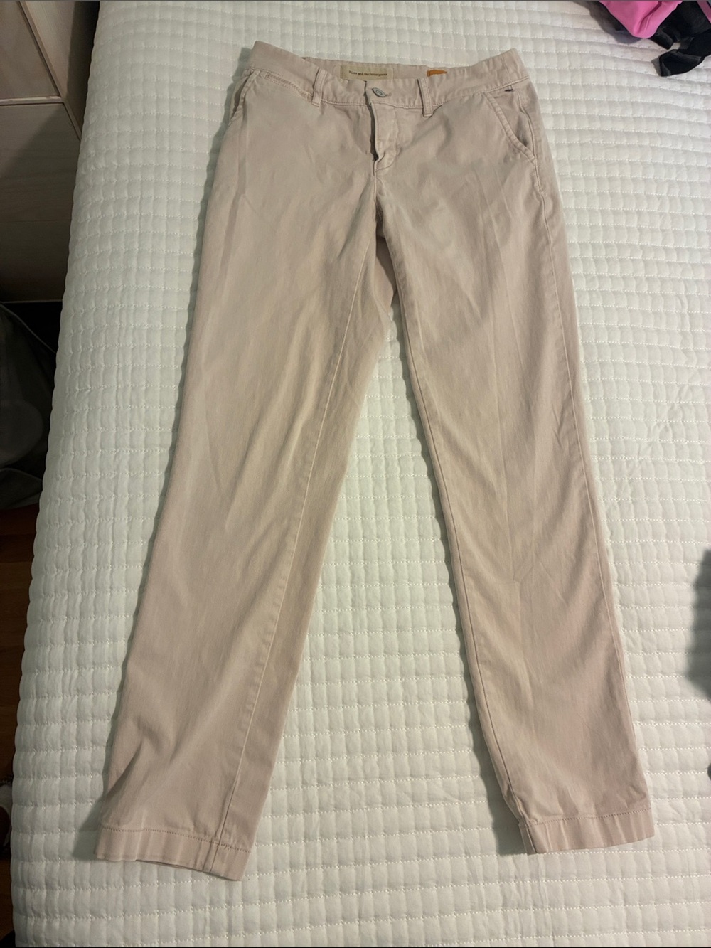 Light pink Anthropologie, Pilcro women’s chino pant